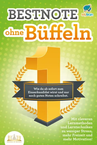 Buchcover: Bestnote ohne Büffeln